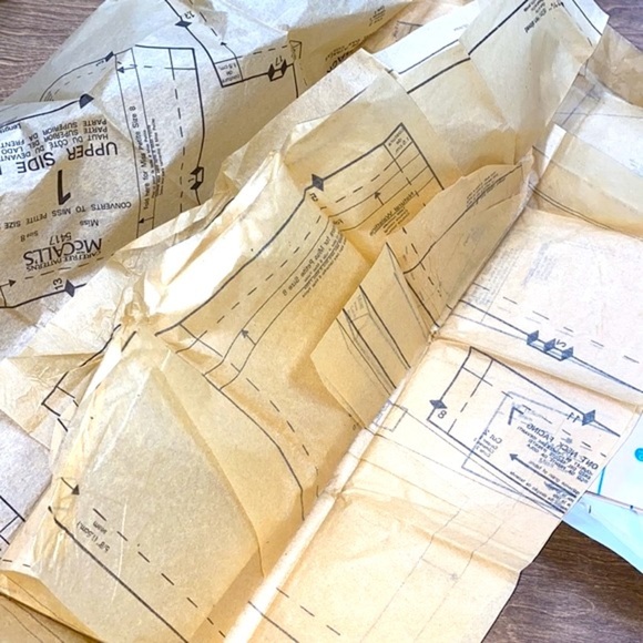 Vintage 1977 McCalls dress/top sewing pattern - Picture 6 of 7
